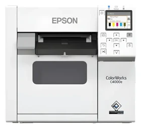 Epson ColorWorks CW-C4000e MK biela / Tlačiareň štítkov / Atramentová / 1200x1200 dpi / USB (C31CK03102MK)