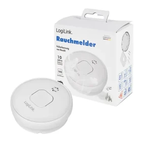 LogiLink Hlásič dymu VdS / Hlásič dymu / fotoelektrický / 85 dB / 10 rokov batéria / biela (SC0016)