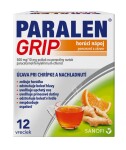 PARALEN Grip horúci nápoj pomaranč a zázvor 12 vrecúšok