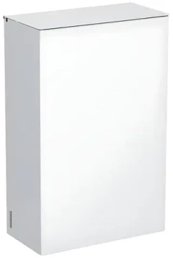 Rossignol Blanka 51345 biely / Nástenný kôš s vekom / 10 L