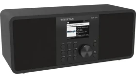 Telestar TOP250 čierna / Internetové rádio / DAB+ / FM / Wi-Fi / Bluetooth / USB / 20 W (5700250)