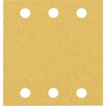 Bosch Accessories 2608901668 Brusný papier pre oscilačný brusku Zrnitosť 60, 120, 180 (d x š) 107 mm x 115 mm 1 sada; 2608901668