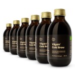 Vilgain Cold Brew BIO – 6× Pure Black Ethiopia 200 ml