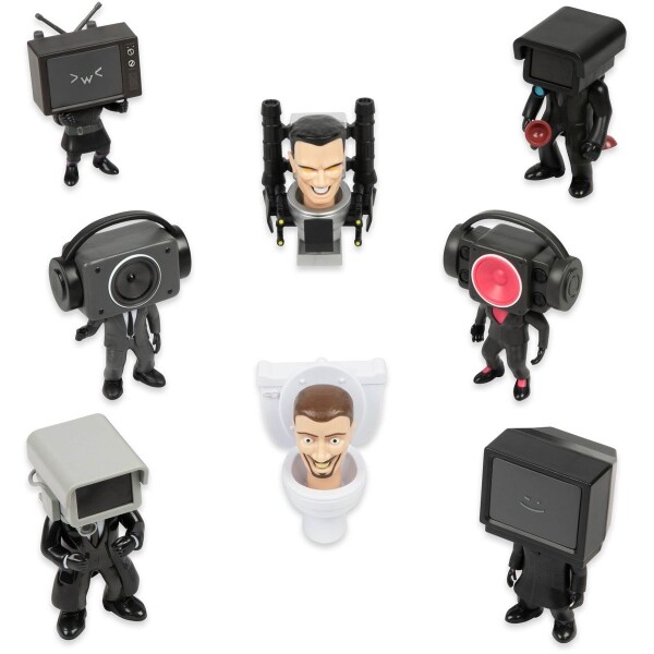 Skibidi Toilet minifigúrky Mystery