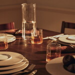 Ferm Living Sklenice Kiru Clear 250 ml – set 2 ks