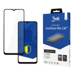 3mk HardGlass Max Lite pre XIAOMI Redmi 13C 5G čierna / Tvrdené sklo / Čierny rámček
