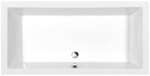 POLYSAN - DEEP hlboká sprchová vanička, obdĺžnik 150x75x26cm, biela 72384