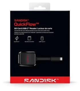 SanDisk QuickFlow SD / Čítačka kariet / USB-C (SDDR-C751-GNANN)