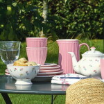 GREEN GATE Porcelánová miska Lianca White 400 ml