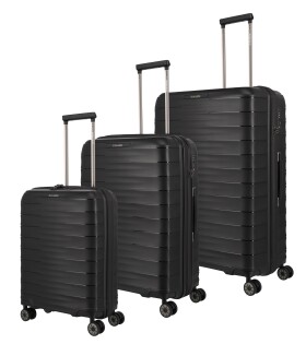 Sada cestovných kufrov Travelite Mooby S,M,L Black