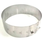 Nastaviteľná forma kruhová 18-21 cm (výška 8 cm) - DR ranty - DR ranty