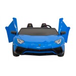 Mamido Detské elektrické autíčko Lamborghini Aventador SV modré