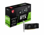 MSI GeForce RTX 3050 LP OC 6GB / 1492 MHz / 6GB GDDR6 / 96-bit / 2x HDMI + 1x DP / 70W (RTX 3050 LP 6G OC)