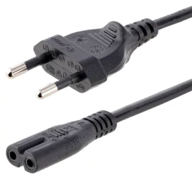 StarTech Power Cord EU C - C7 1m čierna / Napájací kábel / 250 V / 2,5 A (PXTNB2SEU1M)