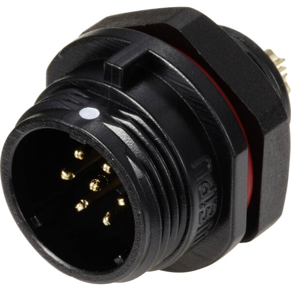 Weipu SP1312 / P 7 guľatý faston, 1 ks; SP1312 / P 7