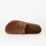 Tenisky Birkenstock Naples Wrapped Oiled Leather Unisex Cognac EUR 41