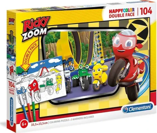 Clementoni Obojstranné PUZZLE Ricky Zoom