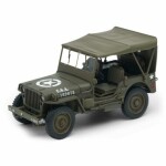 Welly Jeep Willys MB (1941) so strechou