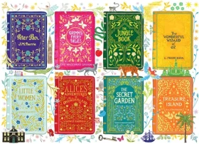 GIBSONS Puzzle Obaly klasických kníh