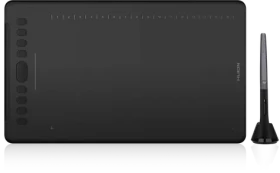 Huion H1161 čierna / Grafický tablet / 279,4 x 174,6 mm / 5080 LPI / 8192 úrovní tlaku / 12 program. tlačidiel (H1161)