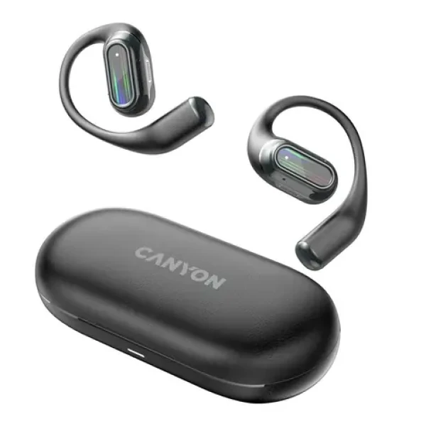 Canyon OnFlow 12 čierna / Slúchadlá / Air Conduction / TWS / BT 5.4 / výdrž 8/50 h (CNS-TWS12BK)