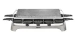 TEFAL Pierrade PR457B sivá / Raclette gril / 1350 W / pre 10 osôb / 10 panvíc (2100119594)