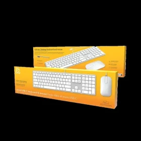 ZAGG Set klávesnica a myši strieborná / Klávesnica a myš / USB-C drôtová / Apple / UK layout (103218532)