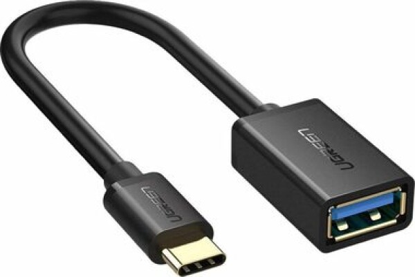 Ugreen Kábel USB-C (M) - USB-A 3.0 (F) 0.15m čierna (6957303837014)