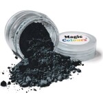 Jedlá prachová farba 8 ml Coal Black - Magic Colours - Magic Colours