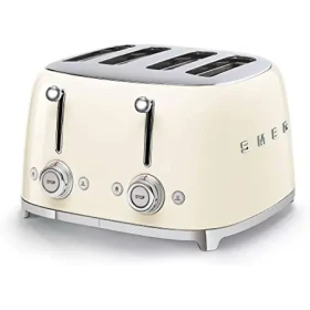 SMEG TSF03CREU krémová / Hriankovač / 2000 W / 4 sloty / 4 hrianky / 6 stupňov opečenia (TSF03CREU)