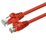 ZOY Patch kábel UTP Cat6 CCA červený 0.25m / Sieťový kábel / UTP / CCA vodič (ZCR025R)