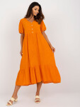 Dámske šaty TW-SK-BI-25504 - FPrice XL Hnědá