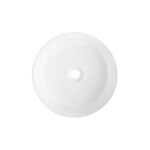 INVENA - Umývadlo na dosku GLAMOUR TREND 36cm biela CE-63-001-C