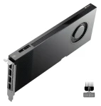 PNY Nvidia RTX PRE 4000 Blackwell 24GB GDDR7 ECC / 24GB GDDR7 / 192-bit / PCIe x16 5.0 / 4X DP 2.1 / 140W (VCNRTXPRO4000-SB)