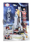 Mamido Mamido Stavebnica vesmírna raketa 1059 dielikov Vesmírny prieskum s odpaľovacou rampou MT1131
