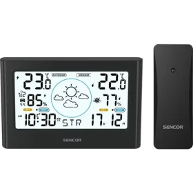 Sencor SWS 2600 / Meteostanica / Bezdrôtový senzor / Predpoveď počasia / LCD displej / Dosah 80 m