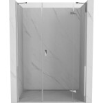 MEXEN/S - Mist-H sprchové dvere krídlové pravé 120, transparent, chróm 8A5-120-001-01-00-P