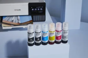 Epson EcoTank ET-8500 biela / Atramentová multifunkcia / A4 / 32ppm / 5760x1440dpi / 6 farieb / duplex / USB Wi-Fi LAN (C11CJ20401)