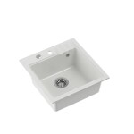 Dřez Quadron PETER110 sněhově bílá ner HCQP5052BIK PETER110SBNRZ
