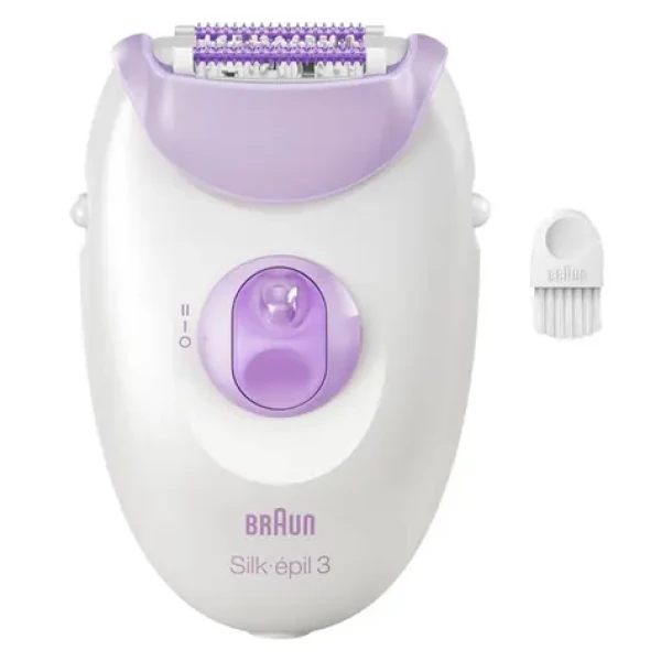 Braun SE3-000 Silk épil 3 fialová / Epilátor / 20 pinziet (SE3-000)