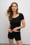 Vamp - Pohodlné dámske tričko 16830 - Vamp black S
