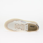 Tenisky Autry Medalist Low Man White/ Blue Leather EUR 40