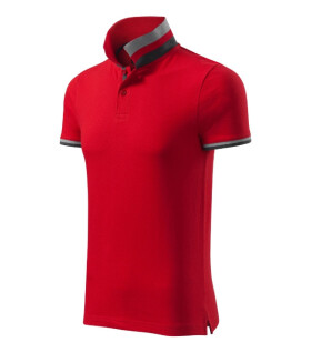 Polokošeľa Collar Up pánska formula červená 3XL