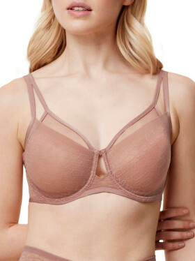 Dámska podprsenka Triumph Signature Sheer W01 EX - TOASTED ALMOND - mandľová 6901 - TRIUMPH BROWN 70G