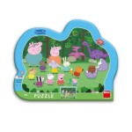 DINO PEPPA PIG 25 kontúra Puzzle