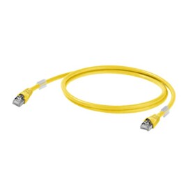 Weidmüller 1251580100 RJ45 sieťové káble, prepojovacie káble CAT 6A S/FTP 10.00 m žltá UL certifikácia 1 ks; 1251580100