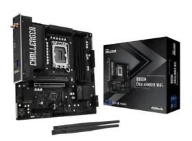ASRock B860M Challenger WiFi / Základná doska / LGA1851 / Intel B860 / mATX / DDR5 / Wi-Fi 7 (90-MXBUP0-A0UAYZ)