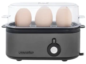Mesko MS 4485GM tmavo šedá / Varič vajec / 210 W / až 3 vajcia (MS 4485gm)