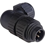 Hirschmann CA 3 W LS 934 128-100-1 guľatý faston, 1 ks; 934 128-100-1