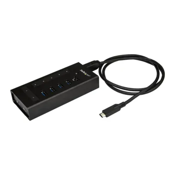 StarTech 7 Port USB-C čierna / USB hub / 5x USB-A / 2x USB-C / Hliníkové telo (HB30C5A2CST)